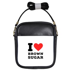 I Love Brown Sugar Girls Sling Bag by ilovewhateva