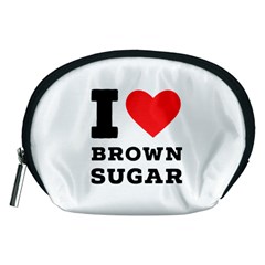I Love Brown Sugar Accessory Pouch (medium) by ilovewhateva
