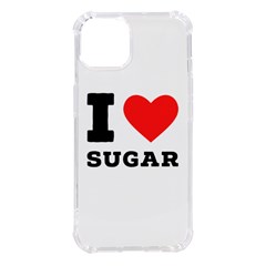 I Love Sugar  Iphone 14 Tpu Uv Print Case by ilovewhateva