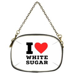 I Love White Sugar Chain Purse (one Side) by ilovewhateva