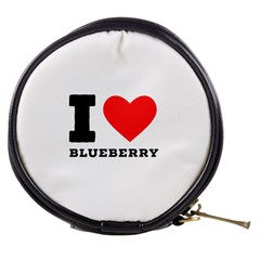 I Love Blueberry  Mini Makeup Bag by ilovewhateva