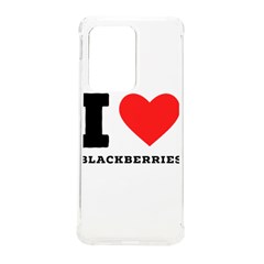 I Love Blackberries  Samsung Galaxy S20 Ultra 6 9 Inch Tpu Uv Case by ilovewhateva