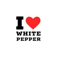 I Love White Pepper Play Mat (square) by ilovewhateva