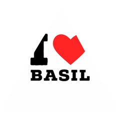 I Love Basil Wooden Puzzle Triangle by ilovewhateva