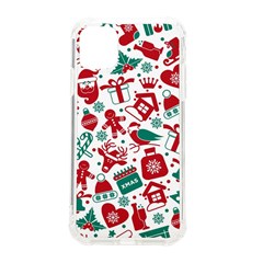 Background Vector Texture Christmas Winter Pattern Seamless Iphone 11 Tpu Uv Print Case by danenraven