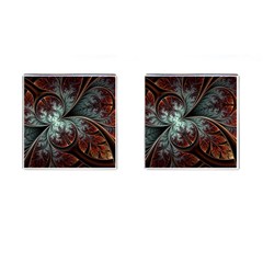 Abstract Pattern Design Art Wallpaper Tracery Texture Cufflinks (square) by danenraven