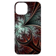 Abstract Pattern Design Art Wallpaper Tracery Texture Iphone 14 Black Uv Print Case by danenraven