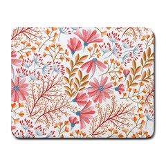 Flowers Pattern Seamless Floral Floral Pattern Small Mousepad