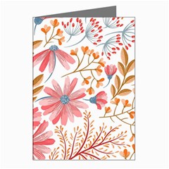 Flowers Pattern Seamless Floral Floral Pattern Greeting Cards (Pkg of 8)
