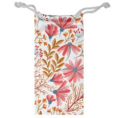 Flowers Pattern Seamless Floral Floral Pattern Jewelry Bag