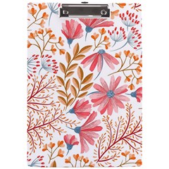 Flowers Pattern Seamless Floral Floral Pattern A4 Acrylic Clipboard