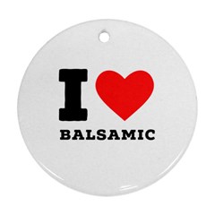 I Love Baci Ornament (round) by ilovewhateva