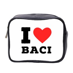 I Love Baci  Mini Toiletries Bag (two Sides) by ilovewhateva
