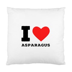 I Love Asparagus  Standard Cushion Case (one Side) by ilovewhateva