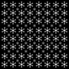 Snowflakes Background Pattern Play Mat (square) by Cowasu