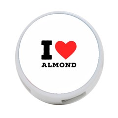 I Love Almond  4-port Usb Hub (two Sides) by ilovewhateva