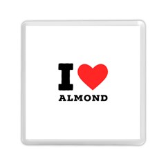 I Love Almond  Memory Card Reader (square) by ilovewhateva