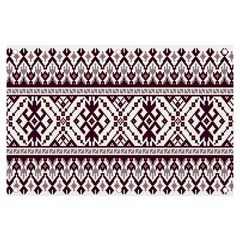 Illustration Ukrainian Folk Seamless Pattern Ornament Banner And Sign 6  X 4  by Cowasu