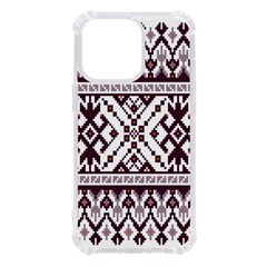 Illustration Ukrainian Folk Seamless Pattern Ornament Iphone 13 Pro Tpu Uv Print Case by Cowasu