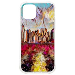 New York Skyline Manhattan City Iphone 12/12 Pro Tpu Uv Print Case