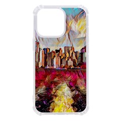 New York Skyline Manhattan City Iphone 13 Pro Tpu Uv Print Case by Cowasu