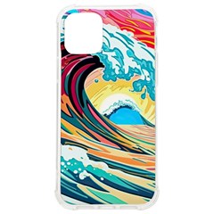 Ai Generated Waves Ocean Sea Tsunami Nautical Blue Sea (2) Iphone 12/12 Pro Tpu Uv Print Case by Cowasu