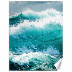 Ai Generated Waves Ocean Sea Tsunami Nautical Blue Sea Canvas 12  X 16 