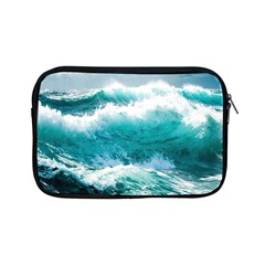 Ai Generated Waves Ocean Sea Tsunami Nautical Blue Sea Apple Ipad Mini Zipper Cases by Cowasu