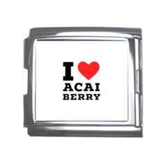 I love acai berry Mega Link Italian Charm (18mm)