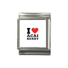 I love acai berry Italian Charm (13mm)