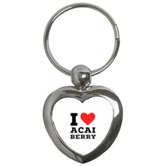 I love acai berry Key Chain (Heart)