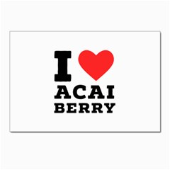 I love acai berry Postcards 5  x 7  (Pkg of 10)