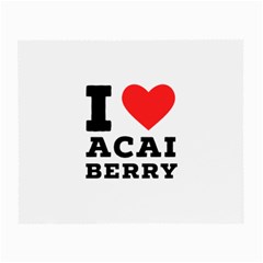 I love acai berry Small Glasses Cloth (2 Sides)