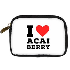 I love acai berry Digital Camera Leather Case