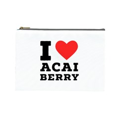 I love acai berry Cosmetic Bag (Large)