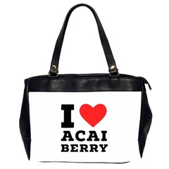 I love acai berry Oversize Office Handbag (2 Sides)
