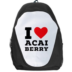 I Love Acai Berry Backpack Bag by ilovewhateva