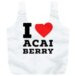 I love acai berry Full Print Recycle Bag (XL) Back