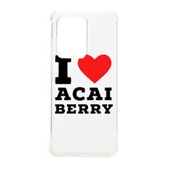 I love acai berry Samsung Galaxy S20 Ultra 6.9 Inch TPU UV Case