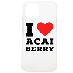 I love acai berry iPhone 12 Pro max TPU UV Print Case
