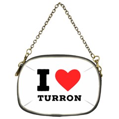 I Love Turron  Chain Purse (one Side) by ilovewhateva