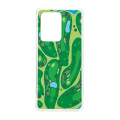 Golf Course Par Golf Course Green Samsung Galaxy S20 Ultra 6.9 Inch TPU UV Case