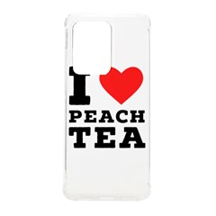 I Love Peach Tea Samsung Galaxy S20 Ultra 6 9 Inch Tpu Uv Case