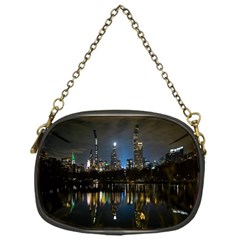 New York Night Central Park Skyscrapers Skyline Chain Purse (one Side) by Cowasu