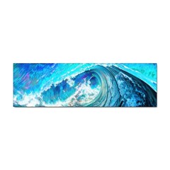 Tsunami Waves Ocean Sea Nautical Nature Water Painting Sticker (Bumper)