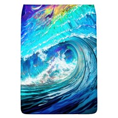 Tsunami Waves Ocean Sea Nautical Nature Water Painting Removable Flap Cover (L)
