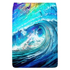 Tsunami Waves Ocean Sea Nautical Nature Water Painting Removable Flap Cover (S)