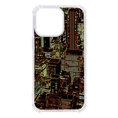 New York City Nyc Skyscrapers Iphone 13 Pro Tpu Uv Print Case by Cowasu