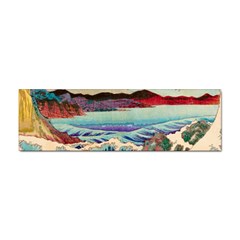 Wave Japanese Mount Fuji Woodblock Print Ocean Sticker Bumper (10 Pack) by Cowasu