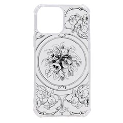 Vintage Design Line Art Frame Antique Old Retro Iphone 13 Pro Max Tpu Uv Print Case by Cowasu